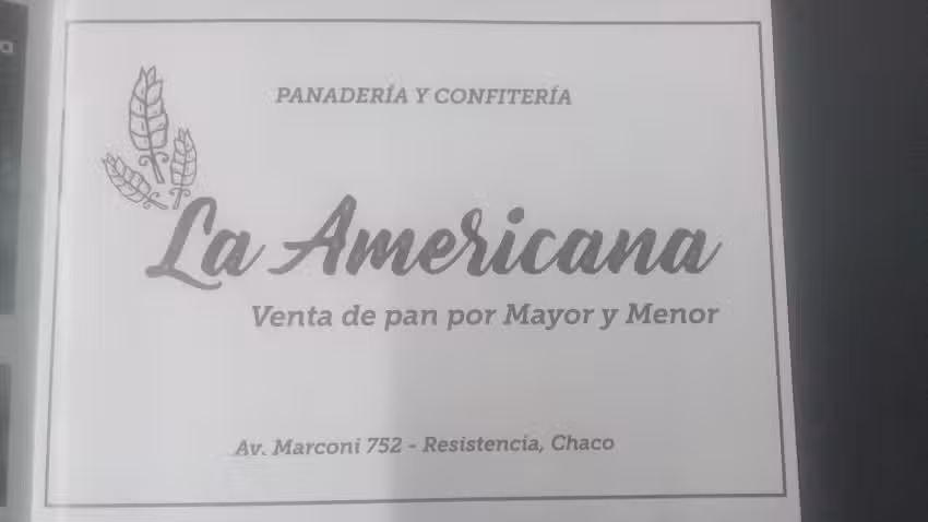 Panader&iacute;a La Americana