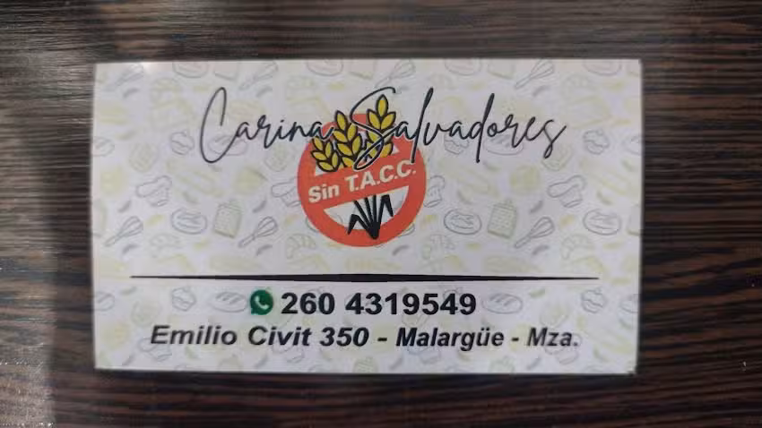 Panaderia libre de gluten